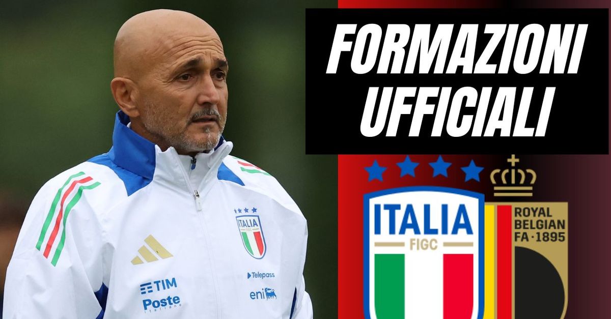 Italia Belgio, le formazioni ufficiali: Spalletti conferma tutti. In mediana …