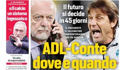 Prime pagine giornali sportivi oggi: il Napoli sui media