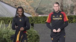 Roma, il secondo allenamento in vista della Fiorentina – FOTO GALLERY