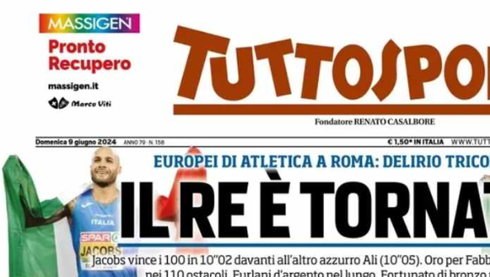PRIMA PAGINA TUTTOSPORT OGGI: “Buongiorno frena Conte. Incontro in un ristorante” PRIMA PAGINA TUTTOSPORT OGGI: “Buongiorno frena Conte. Incontro in un ristorante” - immagine 1