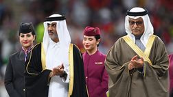 Roma, l’emiro del Qatar presente ieri sera all’Olimpico