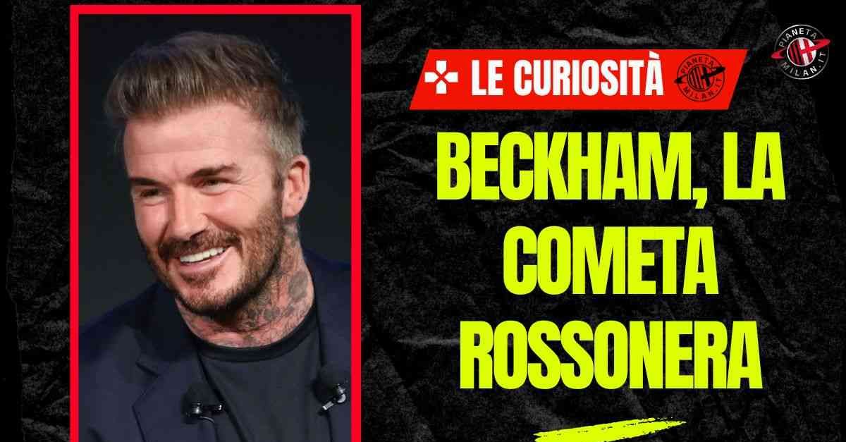 Una cometa da Pianetamilan.it una cometa nella storia del milan beckham il mancato ritorno e un record… sfiorato