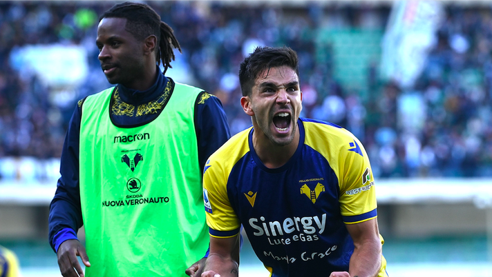 Pagelle, Simeone nella storia gialloblù: Cholito da 10. È un grande Verona - immagine 1