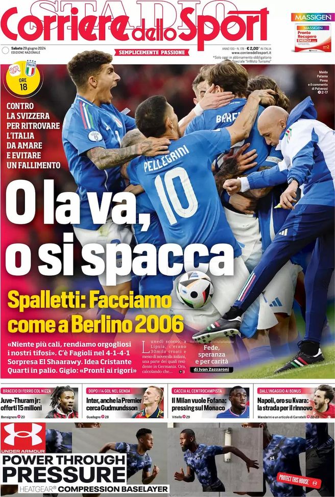 EDICOLA CDS / Inter, anche la Premier League cerca Gudmundsson EDICOLA CDS / Inter, anche la Premier League cerca Gudmundsson - immagine 1