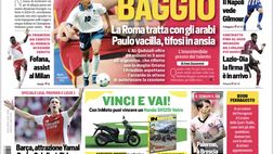 PRIMA PAGINA CORRIERE DELLO SPORT OGGI: “Il Napoli vuole Gilmour”
