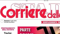 PRIMA PAGINA CORRIERE DELLO SPORT OGGI: “Hermoso, sprint fra Napoli e Inter”