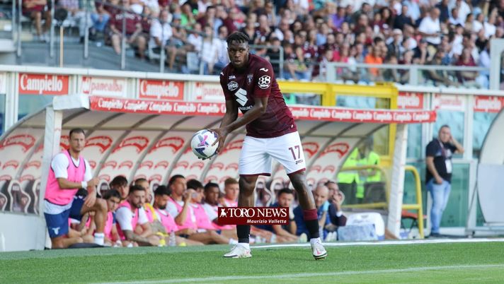 Wilfried Singo, Torino-Lazio 0-0 Toro, Singo su Instagram con la maglia del Napoli: reazioni contrastanti - immagine 1