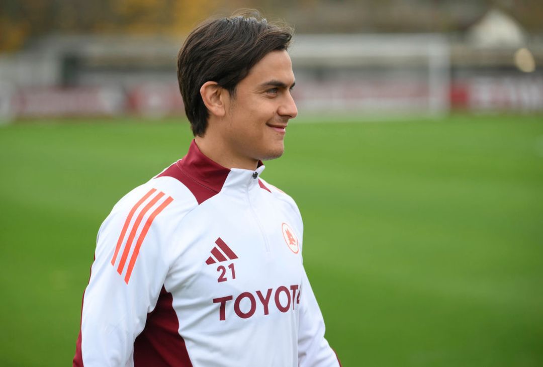 Roma, meno due giorni dal Napoli: Dybala parzialmente in gruppo – FOTO GALLERY - immagine 6