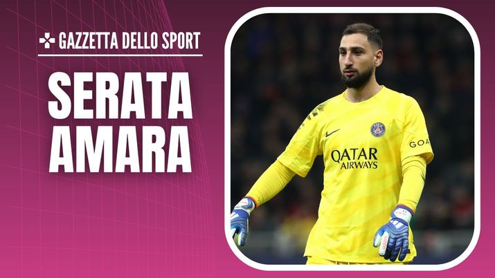 Gianluigi Donnarumma Milan-PSG 2-1 Champions League 2023-2024