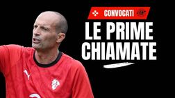 Milan, Allegri: i convocati per la tournée. Due assenze importanti: un giovane a sorpresa