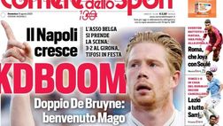 Il Napoli sui media: le prime pagine dei quotidiani di oggi