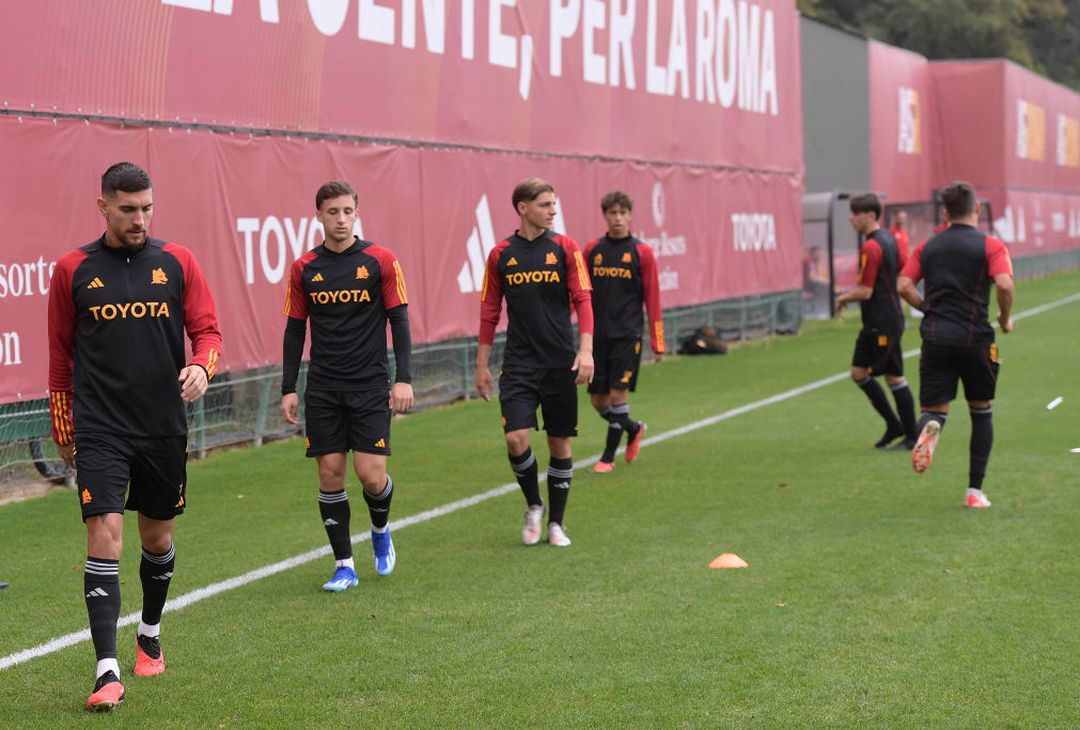 Roma, riprendono gli allenamenti a Trigoria – FOTO GALLERY - immagine 5