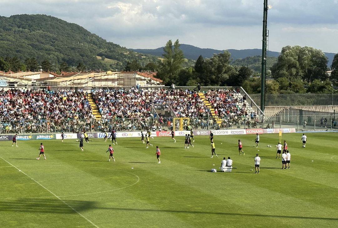 GALLERY Il Napoli è in campo: gli scatti della sessione pomeridiana al Patini- immagine 1