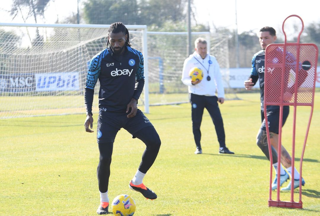 Allenamento mattutino per il Napoli a Castel Volturno: le foto della seduta odierna.