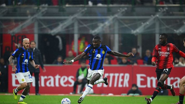 Inter, i tifosi hanno scelto: a Thuram il premio del gol più bello di aprile - immagine 1