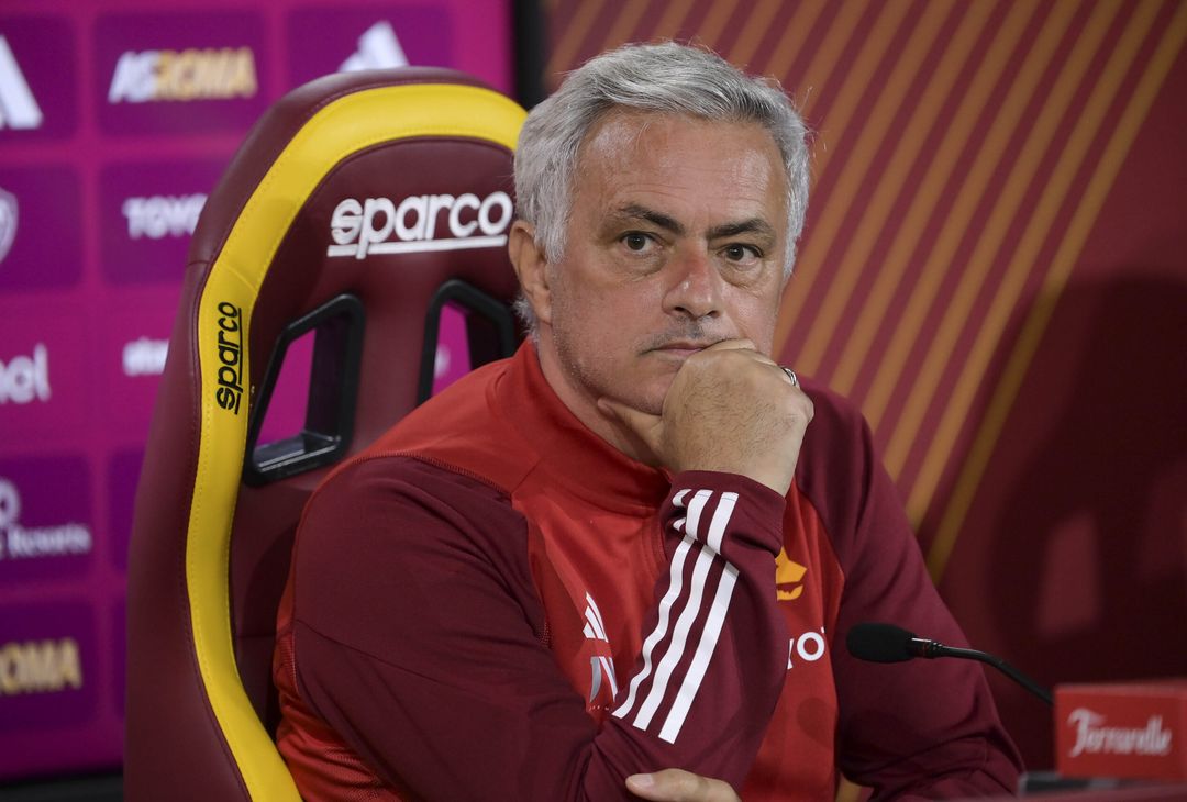 La conferenza stampa di Mourinho alla vigilia del Lecce – FOTO GALLERY- immagine 1