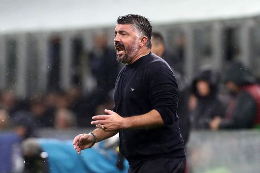 Milano, Italia - 16 novembre 2025: Gennaro Gattuso, ct dell'Italia, durante la partita contro la Norvegia. (Foto di Marco Luzzani/Getty Images) Italia-Irlanda del Nord, formazioni ufficiali: in campo tre ex Milan- immagine 2