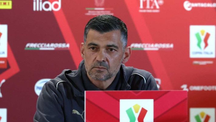 Milan, Conceicao: 'Viviamo di risultati. Jovic-Gimenez? L'ho sciolto, ma ...'