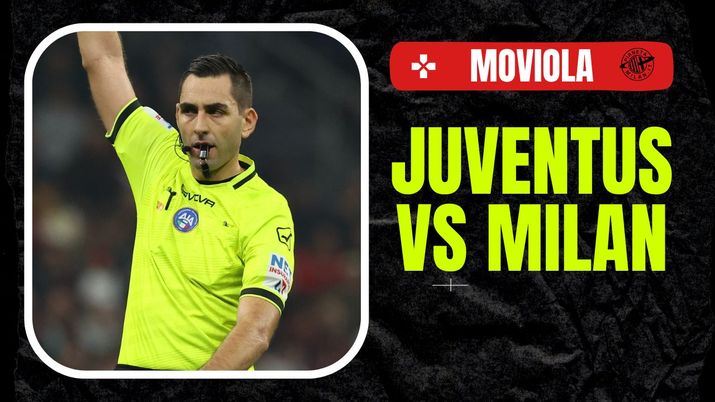 Moviola LIVE Juventus-Milan Supercoppa Italiana arbitro Colombo