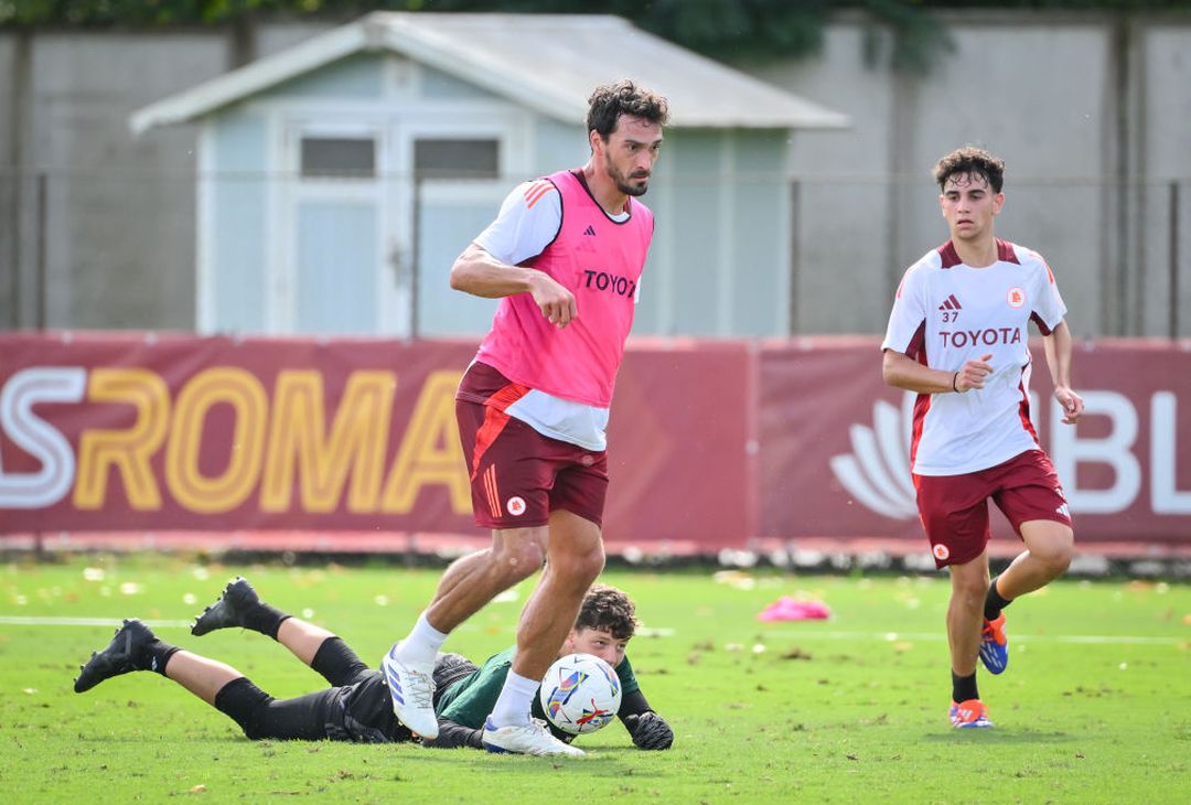 Trigoria, la ripresa degli allenamenti senza i nazionali – FOTO GALLERY - immagine 19