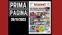 Prima pagina Tuttosport: “Max, hai vinto un rinforzo”