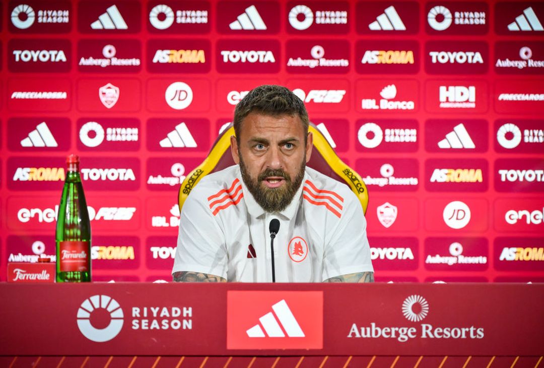 De Rossi in conferenza stampa alla vigilia dell’Empoli – FOTO GALLERY - immagine 14