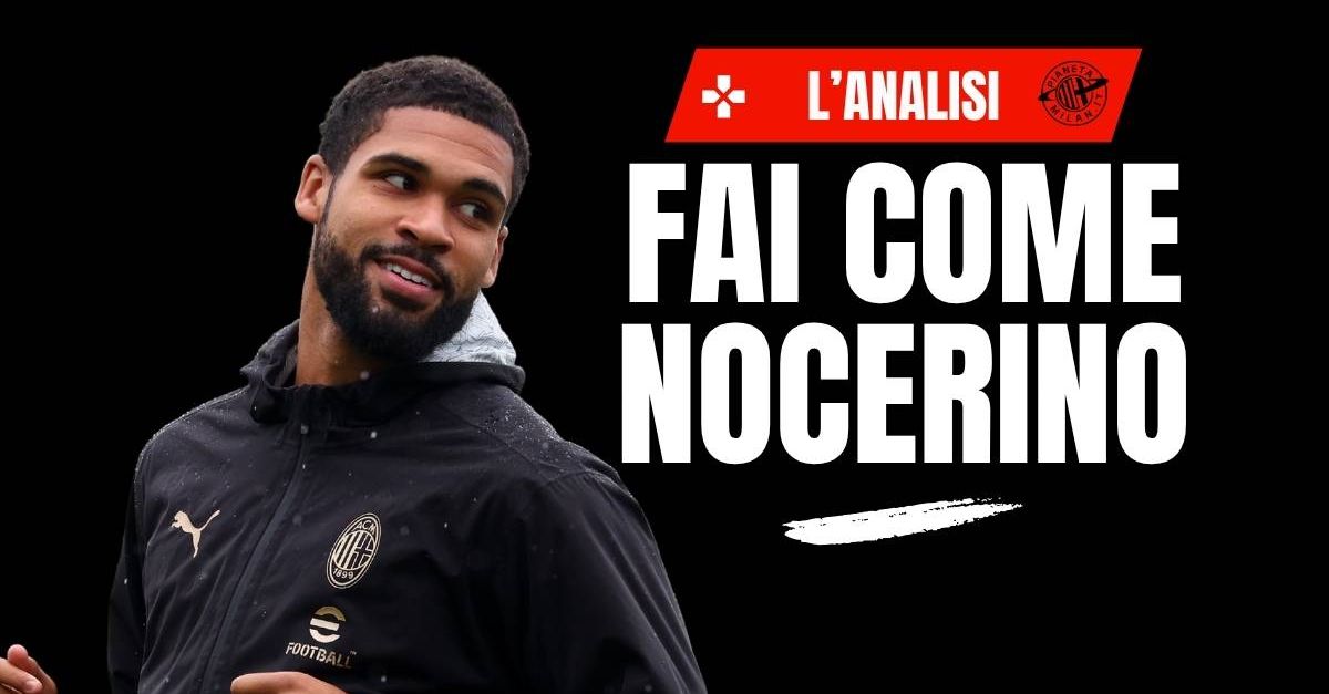 milan loftus cheek con allegri puoi cambiare l esempio nocerino