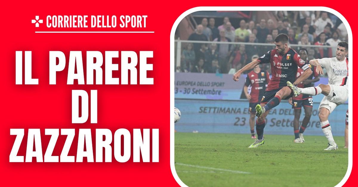 GenoaMilan, Zazzaroni “Conservo qualche dubbio sul gol di Pulisic