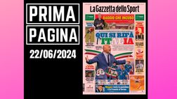 Prima pagina Gazzetta dello Sport: Europei, qui si rifà l’Italia