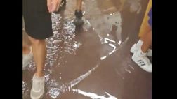 VIDEO – I bagni della Ferrovia allagati, disagi per i tifosi