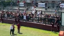 Autografi per i tifosi da parte dei granata al Filadelfia: il VIDEO