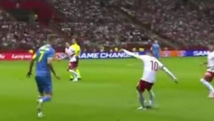 VIDEO Zielinski è già pronto per l’Inter: la rete dell’ex Napoli contro l’Ucraina - immagine 1