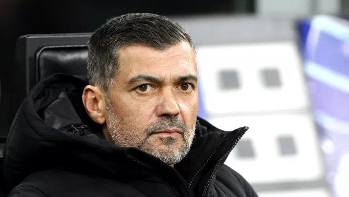 Sergio Conceicao AC Milan Milan-Cagliari 1-1 Serie A 2024-2025