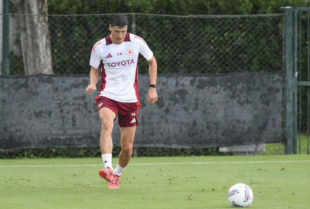 Roma, l’allenamento verso l’Udinese – FOTO GALLERY - immagine 12