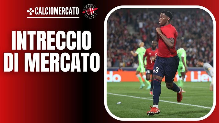 Jonathan David Lille Calciomercato AC Milan