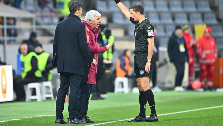 Cremonese-Roma, la moviola: espulso Gasperini. Lui protesta: “Non ho detto nulla” - immagine 1