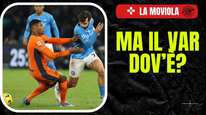 Napoli-Inter, nerazzurri favoriti da due errori clamorosi. Ma il VAR?? - immagine 1