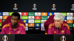 Roma-Lille, la conferenza stampa di Gasperini e Ndicka – FOTO GALLERY