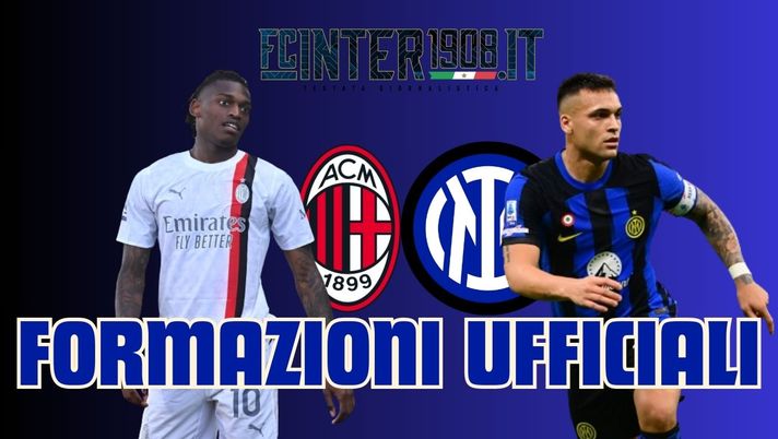 Milan-Inter, formazioni UFFICIALI: c’è Darmian, tornano Pavard e Lautaro. Pioli con Leao punta - immagine 1
