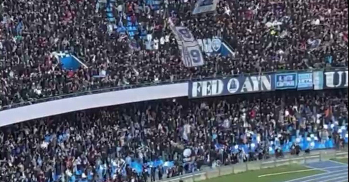 La Curva B Esplode Al Gol Di Kvaratskhelia: Che Entusiasmo Per I Tifosi ...