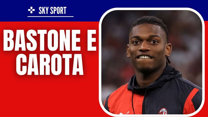 Rafael Leao AC Milan Milan-Salernitana 3-3 Serie A 2023-2024