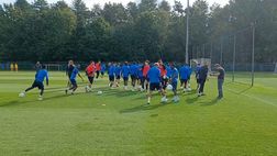 Genk: la rifinitura della squadra belga
