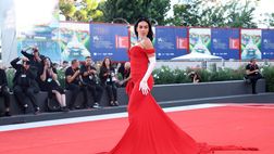 Georgina Rodriguez arriva al Festival di Venezia: “Il mio quinto anno qui”