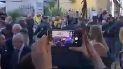 De Laurentiis è al Metropolitan: l’arrivo del presidente per il film scudetto