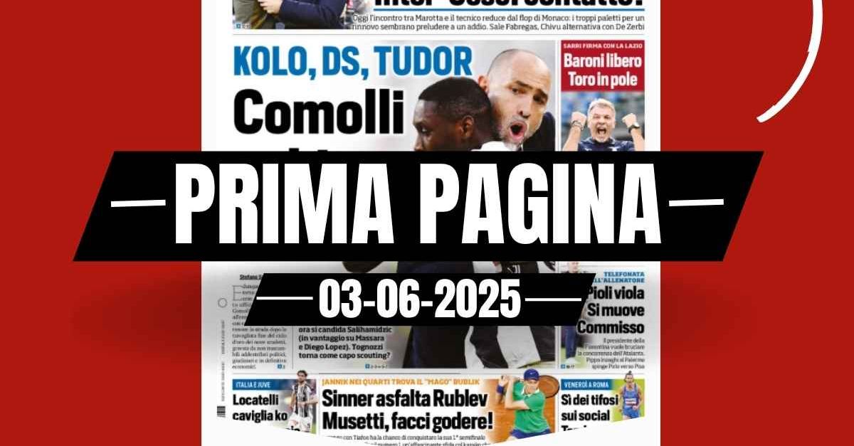 Prima pagina Tuttosport: impazza il calciomercato in Serie A