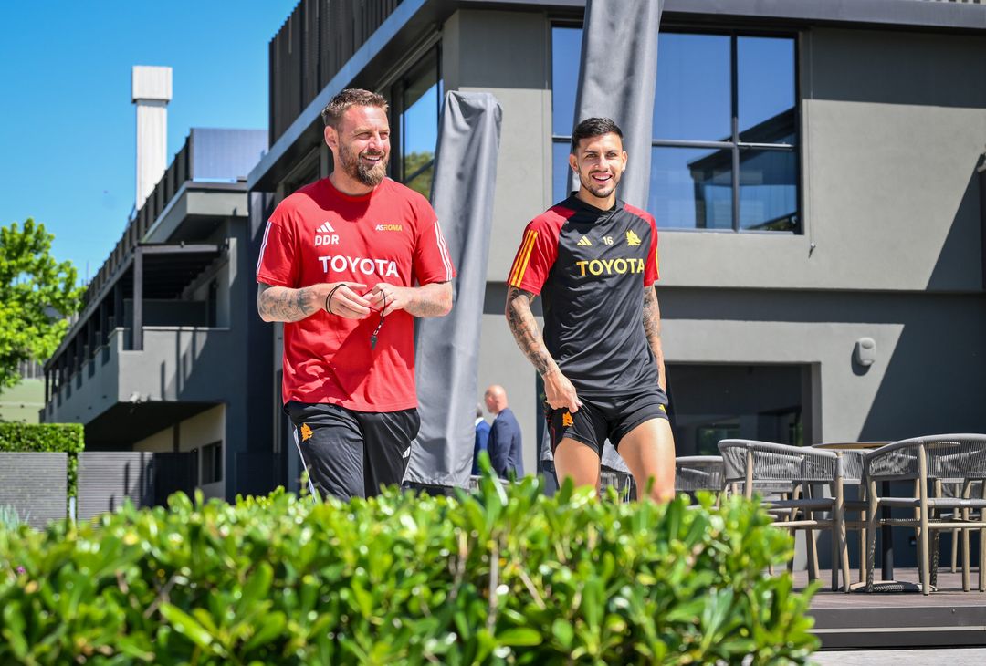 Verso Empoli-Roma, Dybala si allena in gruppo – FOTO GALLERY - immagine 8