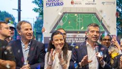 Milan, tre realtà per un campo ai ragazzi di Baggio: i dettagli