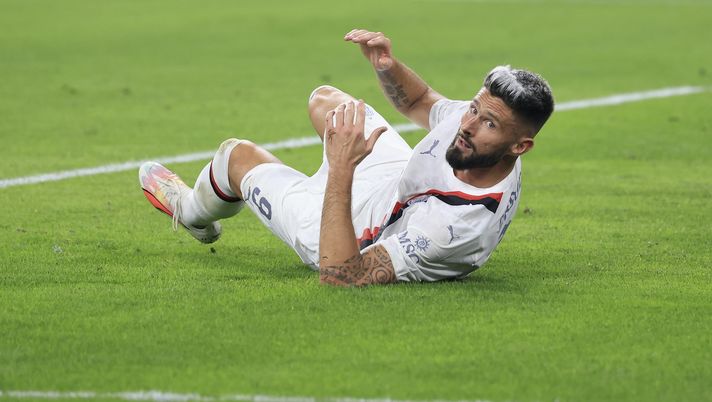 Olivier Giroud AC Milan Borussia Dortmund-Milan 0-0 Champions League 2023-2024