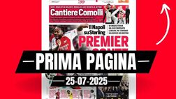 Prima pagina Corriere dello Sport: “Il Napoli su Sterling”