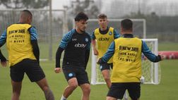 GALLERY Il Napoli si allena dopo la vittoria di Salerno: gli scatti della seduta